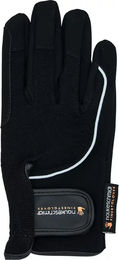 Produktbild von Haukeschmidt Espertaco Reithandschuhe für Kinder aus Nylon Schwarz Taille 6