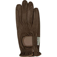 Produktbild von Haukeschmidt Galaxy Magic Tack Reithandschuhe aus Leder Braun Taille 8