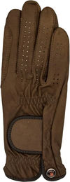 Produktbild von Haukeschmidt Galaxy Reithandschuhe aus Leder Braun Unisex Taille 8 wasserabweisend