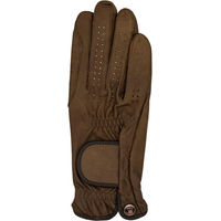 Produktbild von Haukeschmidt Galaxy Reithandschuhe aus Leder wasserabweisend Braun Taille 10,5