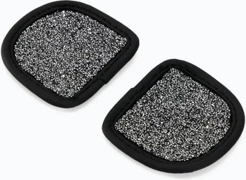 Produktbild von Haukeschmidt Magic Tack Fabrics Textiler Aufnäher Schwarz Silber Unisex