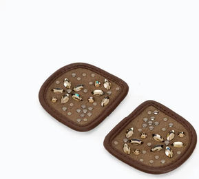 Produktbild von Haukeschmidt Magic Tack Flower Textiler Aufnäher Braun