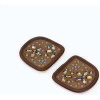 Produktbild von Haukeschmidt Magic Tack Flower Textiler Aufnäher Braun