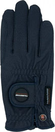 Produktbild von Haukeschmidt Nordic Dream Reithandschuhe für Damen und Herren aus Kunstleder Blau Winter Taille 7,5