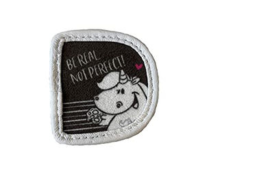haukeschmidt Pummel & Friends MagicTack Patches für Reithandschuhe Pummeleinhorn Weiß Stoff – Bild 1 von 3