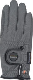 Produktbild von Haukeschmidt Reithandschuhe A Touch Of Class Unisex aus Kunstleder Grau Taille 8,5