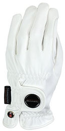 Haukeschmidt Reithandschuhe A Touch of Class Unisex Weiß Kunstleder Größe 7,5 – Bild 1 von 3