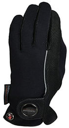 Haukeschmidt Reithandschuhe Forever Black aus Leder Grösse 10,5 Unisex – Bild 1 von 2