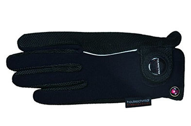 Haukeschmidt Reithandschuhe Forever für Kinder aus Schafsleder schwarz Größe 6 feuchtigkeitsabweisend – Bild 1 von 3
