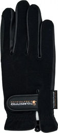 Produktbild von Haukeschmidt Rodrigo Reithandschuhe aus Leder Schwarz Taille 8 Unisex
