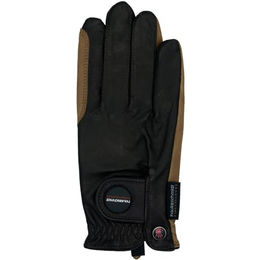 Haukeschmidt Winter's Finest Reithandschuhe aus Leder für Kinder Mokka-Hellbraun Größe 6 – Bild 1 von 2