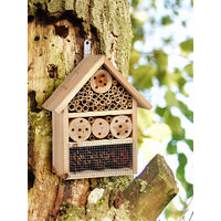 Produktbild von Haushalt International Insektenhotel aus Holz in Natur 25 x 10 x 30 cm