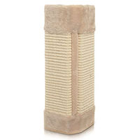 Produktbild von Haushalt International Katzenkratzbrett aus Natursisal und Plüsch in Beige 50 x 23 cm
