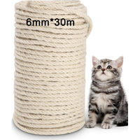 Produktbild von Haushalt International Sisal Schnur Weiß 30 m für Katzenkratzbäume