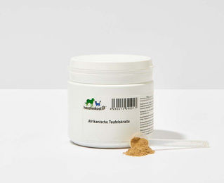 Produktbild von haustierkost Afrikanische Teufelskralle Pulver zur Gelenkunterstützung für Hunde und Katzen 250 g - 250 g