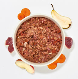 Produktbild von haustierkost BARF Komfort Plus Gans Fertigbarf Hund Welpe 500g