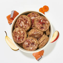 Produktbild von Haustierkost BARF Komfort Plus Lachs Taler für Hunde 800 g - 800 g