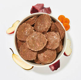 Produktbild von haustierkost BARF Komfort Plus Rind und Kalb Taler für Hunde getreidefrei 800 g - 800 g