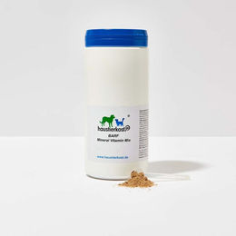 Produktbild von haustierkost BARF Mineral Vitamin Mix Ergänzungsfuttermittel für Hunde 500 g