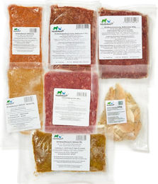 Haustierkost BARF Paket für Hunde purinarm Bio 15 kg - 15 kg – Bild 1 von 4