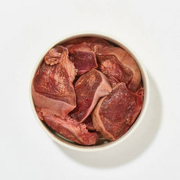 Produktbild von haustierkost BIO Rinderzungenscheibe Einzelfuttermittel für Hunde und Katzen 1kg