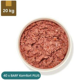 haustierkost.de BARF Komfort PLUS Rind und Kalb Monoprotein Sensitive Getreidefrei Hund 40 x 500 g - 40 x 500 g – Bild 1 von 7