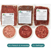 Produktbild von haustierkost.de BARF Vorteilspaket Hund Allergie Monoprotein Hypoallergen 9 kg - 18 x 500 g