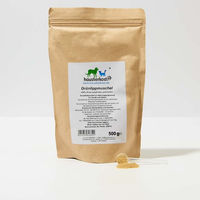 Produktbild von haustierkost.de Grünlippmuschel Pulver als Gelenk-Supplement für Hunde und Katzen 500g