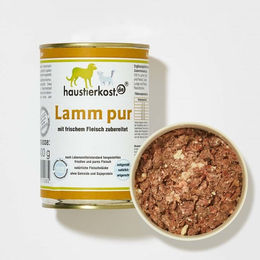 Produktbild von haustierkost.de Hundefutter Lamm Pur Monoprotein Sensitive Adult 24 x 400 g