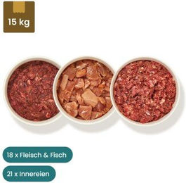 haustierkost.de Katze Senior Frostfutter Rind Monoprotein Sensitive 15 kg - 39 x 500 g – Bild 1 von 4