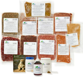 haustierkost.de Welpen Starterset BARF Mix für Hunde mit Rind Truthahn und Geflügel 16,5 kg – Bild 1 von 3
