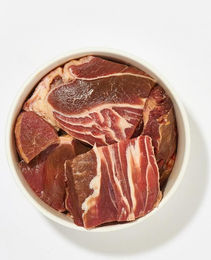 haustierkost Einzelfuttermittel Rind und Kalb Monoprotein Stückchen für Hunde und Katzen 2 kg - 2 kg – Bild 1 von 2