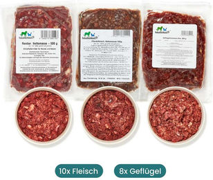 Haustierkost Frostfutter Perleberg Katze Allergie Geflügel Hypoallergen Sensitive 9 kg - 18 x 500 g – Bild 1 von 6