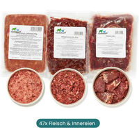 Produktbild von Haustierkost Geflügel Paket für Katzen mit hohem Fleischanteil und Monoprotein 12 kg - 12400 g