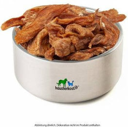 haustierkost Getrocknete Hühnerbruststreifen Monoprotein Hund und Katze 500 g – Bild 1 von 2