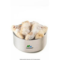 Produktbild von haustierkost Kaninchenläufe mit Fell 10 Stück Hypoallergener Kausnack zur Zahnpflege und Beschäftigung für Hunde