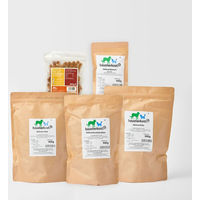 Produktbild von haustierkost Kauartikel-Paket Huhn für Hunde mit 5 Varianten Monoprotein 2,1 kg