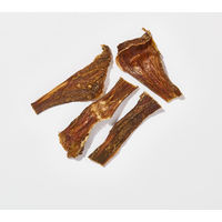 Produktbild von haustierkost Kausnack Rinderdörrfleisch Schlund flach getrocknetes Rindfleisch für Hunde 500 g Monoprotein - 500 g