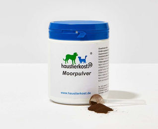 Produktbild von haustierkost Moorpulver Ergänzungsfuttermittel zur Verdauungsunterstützung für Hunde und Katzen 250 g - 250 g