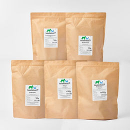 Produktbild von haustierkost Naturkauartikel Paket für große Hunde mit Rind, Hirsch und Wild 2,3 kg