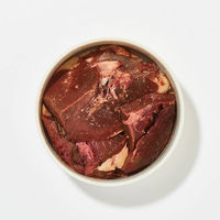 Produktbild von haustierkost Rinderherz-Klumpen Einzelfuttermittel für Hunde und Katzen 2 kg - 2 kg