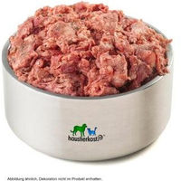 Produktbild von Haustierkost Züchtermix für Hunde mit grünem Pansen, Muskelfleisch und gewolftem Kalbsbrustbein 1 kg