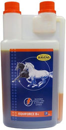 Produktbild von Havens Equiforce B+ Liquid Vitamintropfen für Pferde zur Unterstützung von Energiestoffwechsel und Verdauung 1000 ml