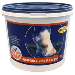 Produktbild von Havens Equiforce Zinc & Copper Mineralfutter für Pferde 1000g
