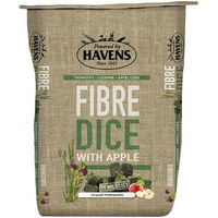 Produktbild von Havens Fibre-Dice Heucobs Ergänzungsfutter für Pferde ohne tierisches Protein 17,5 kg