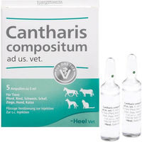 Produktbild von Heel Cantharis Comp Vet Tierarzneimittel für alle Altersstufen