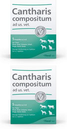 Produktbild von Heel Cantharis compositum Tierarzneimittel für alle Altersstufen zur Unterstützung der Harnwege und Blase als Flüssigkeit