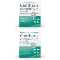 Produktbild von Heel Cantharis compositum Tierarzneimittel für alle Altersstufen zur Unterstützung der Harnwege und Blase als Flüssigkeit