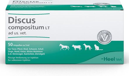 Heel Discus Compositum LT Vitamintropfen für Gelenke und Knochen 50 Ampullen – Bild 1 von 2