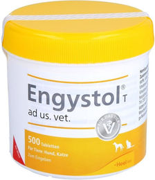 Heel Engystol ad us. vet. Tabletten zur Immunstärkung und Unterstützung der Atemwege für Hunde und Katzen – Bild 1 von 3